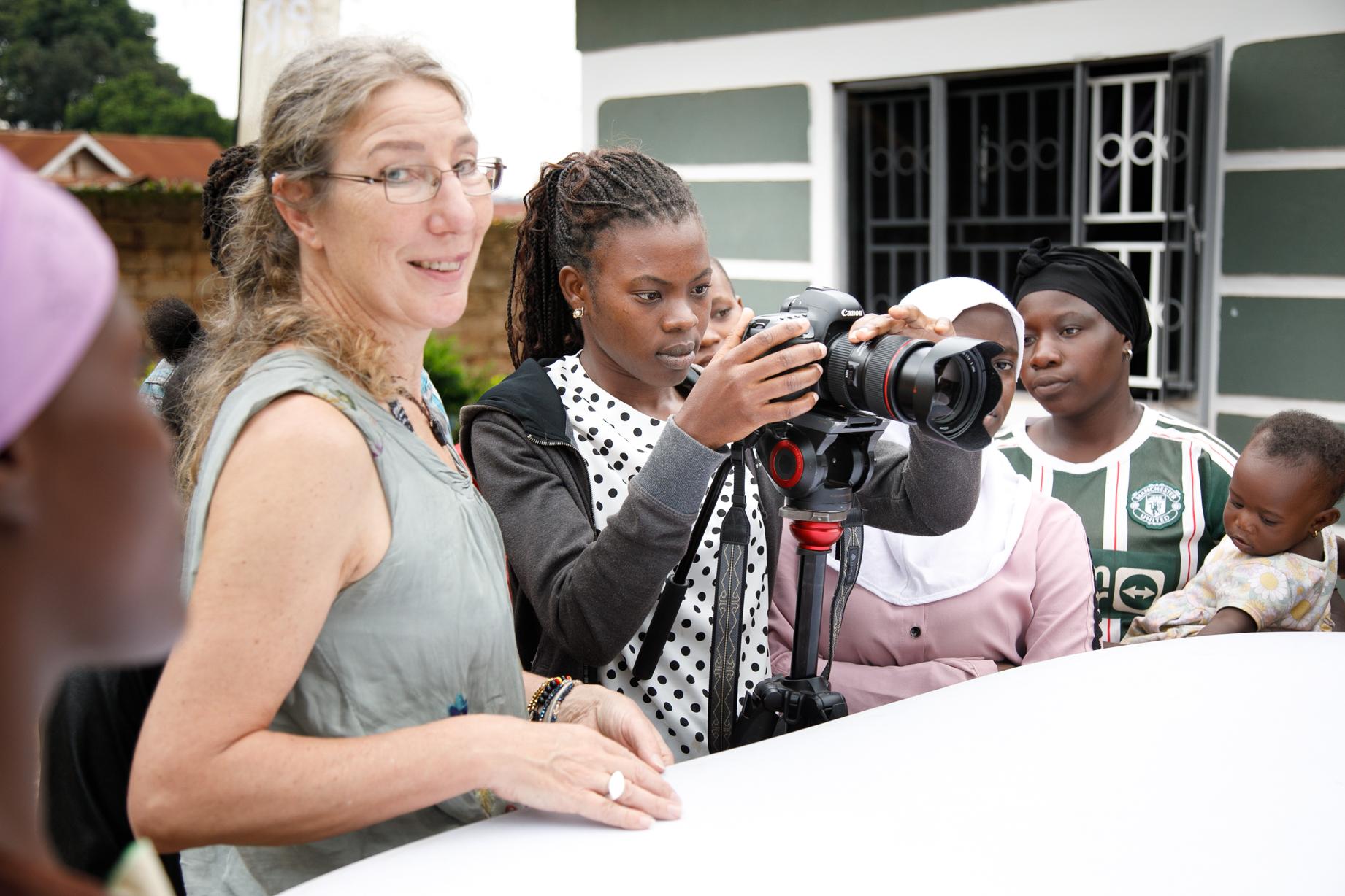 Craftspeople without Borders Johanna Hechfellner in Uganda